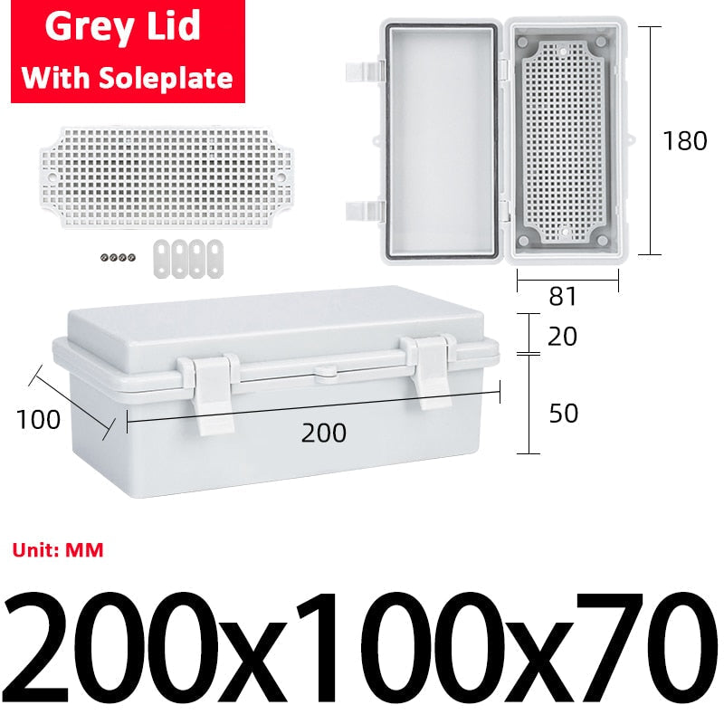 Norvo | Anti Rain Utendørs Vannavstøtende Elektrisk Stikkontaktboks