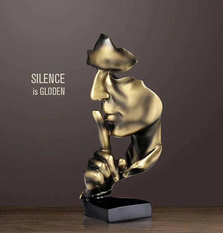 Silent Thinker Abstrakt ansikt boligkultur | Skanto