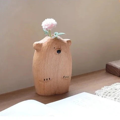 Søt liten bjørn-blomsterpotte | Skanto