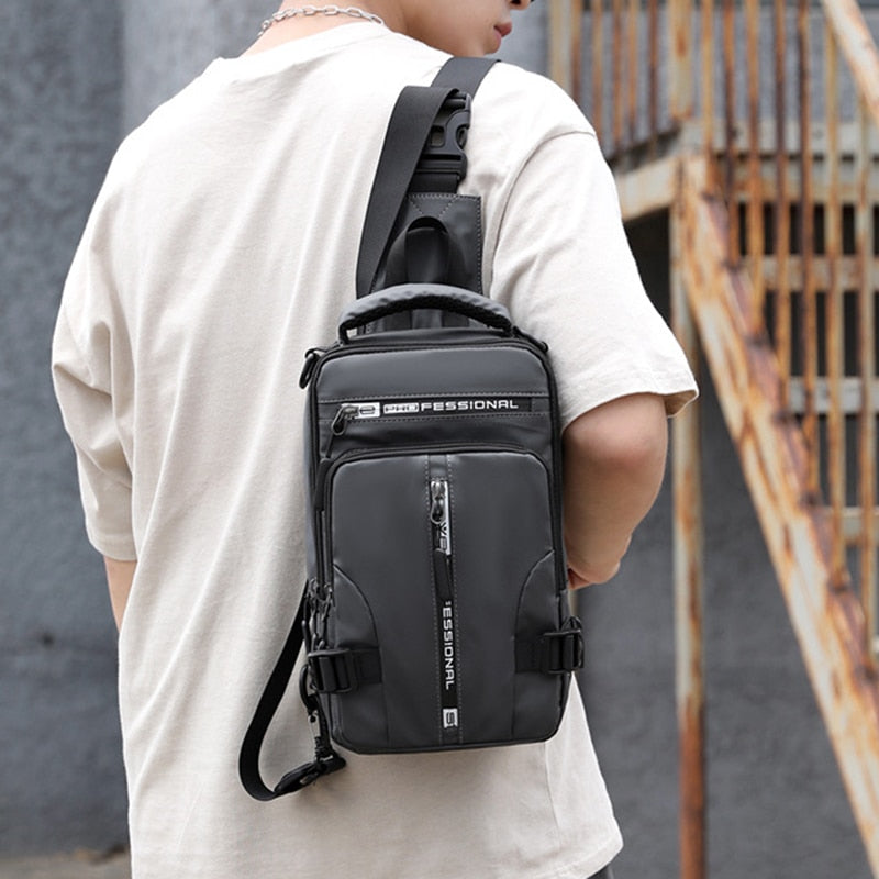 CityTrek Bag - Stilfull vanntett Oxford crossover Skanto