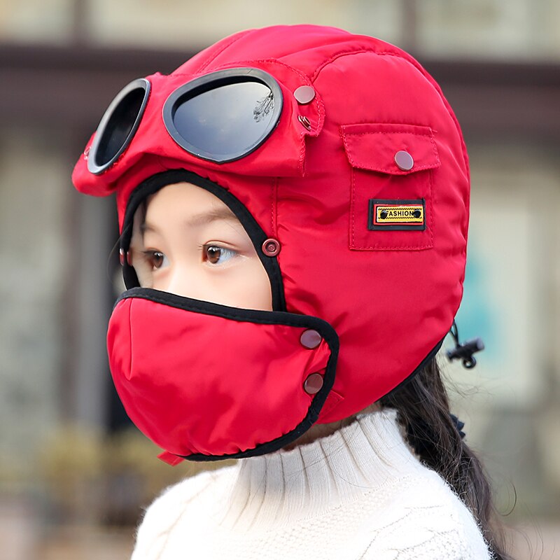 Skanto | Fullt Beskyttede Aviator Goggles Hatt