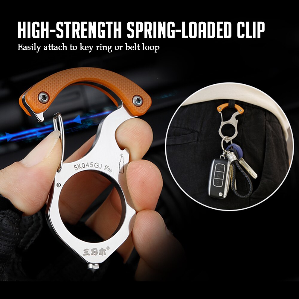 Skanto | Ultimate Adventure Multi-Tool Ring Keychain