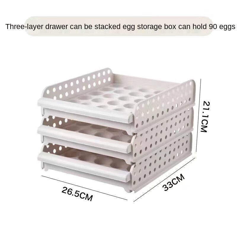 Skanto | Smart Organizer Egg Storage Container