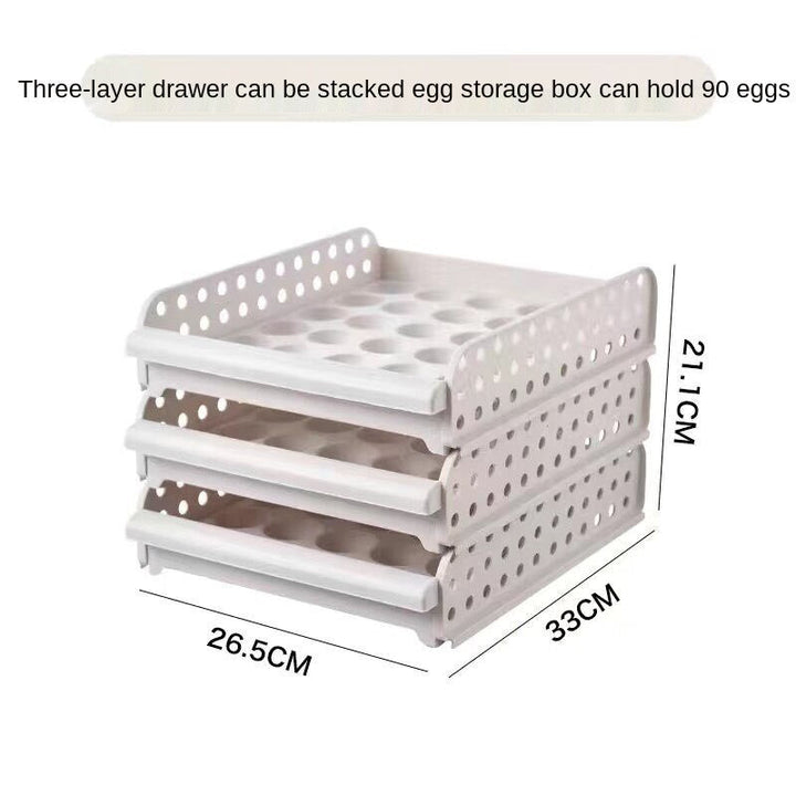 Skanto | Smart Organizer Egg Storage Container