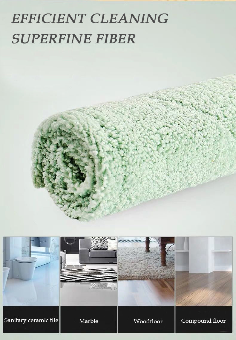 360 Grad teleskopisk stor flate mopp