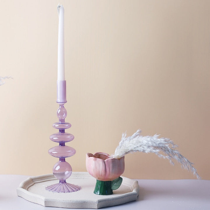 Skanto | Lilla Lysestake laget av Glass