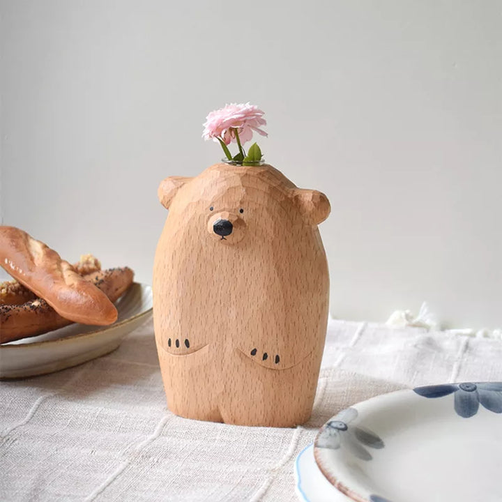 Søt liten bjørn-blomsterpotte | Skanto