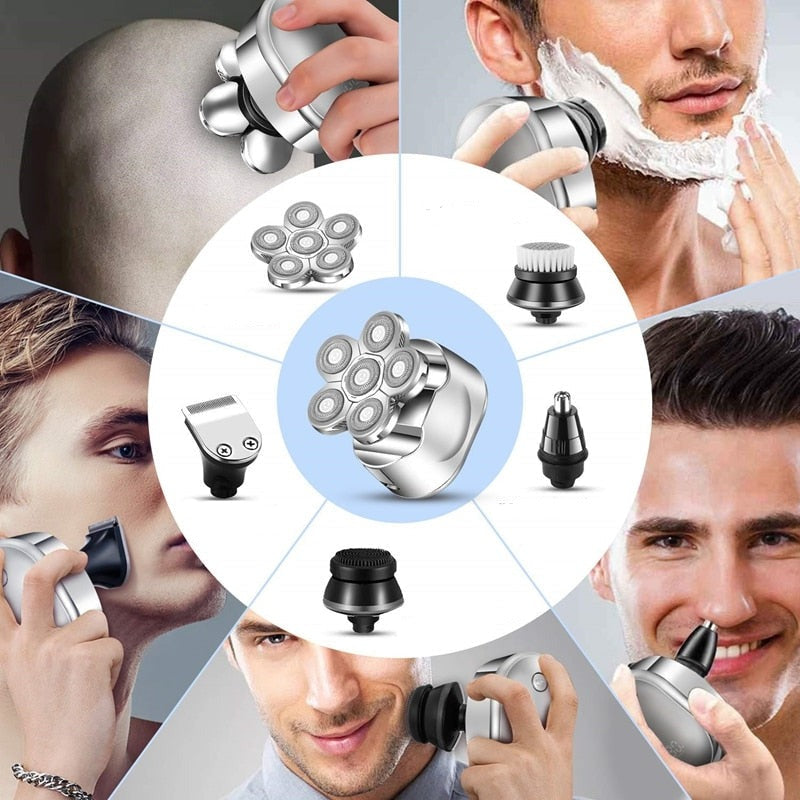 Skanto | TitanEdge – 6-i-1 Barbermaskin for Ansikt og Hode