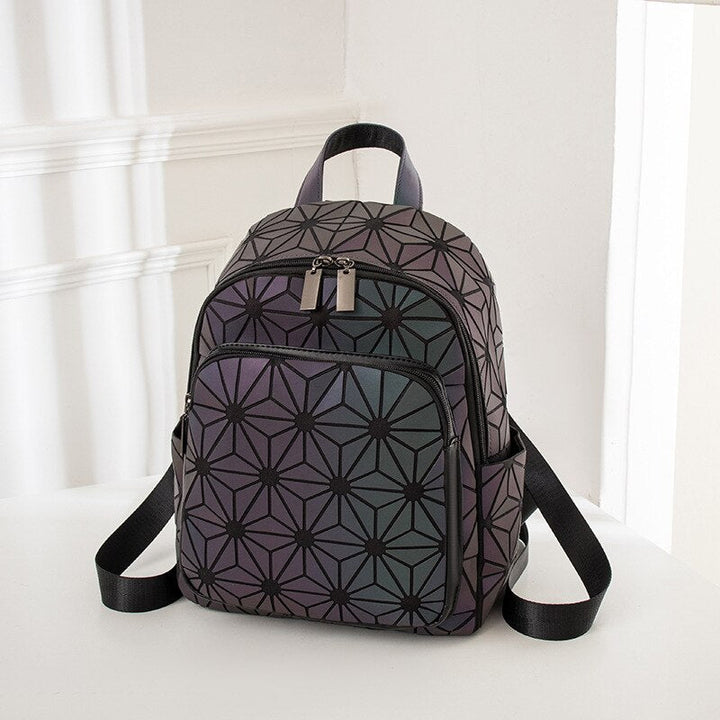 Skanto | Rainbow Rise Luminous Holographic Ryggsekk