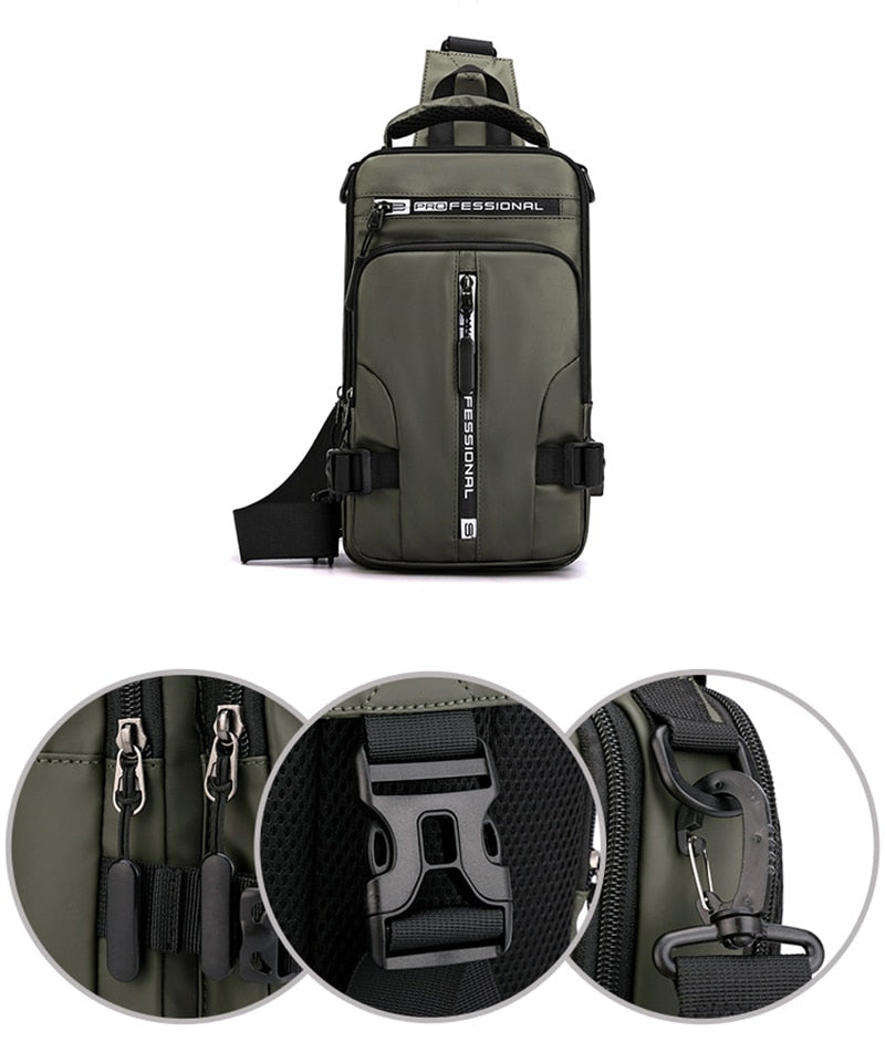 CityTrek Bag - Stilfull vanntett Oxford crossover Skanto