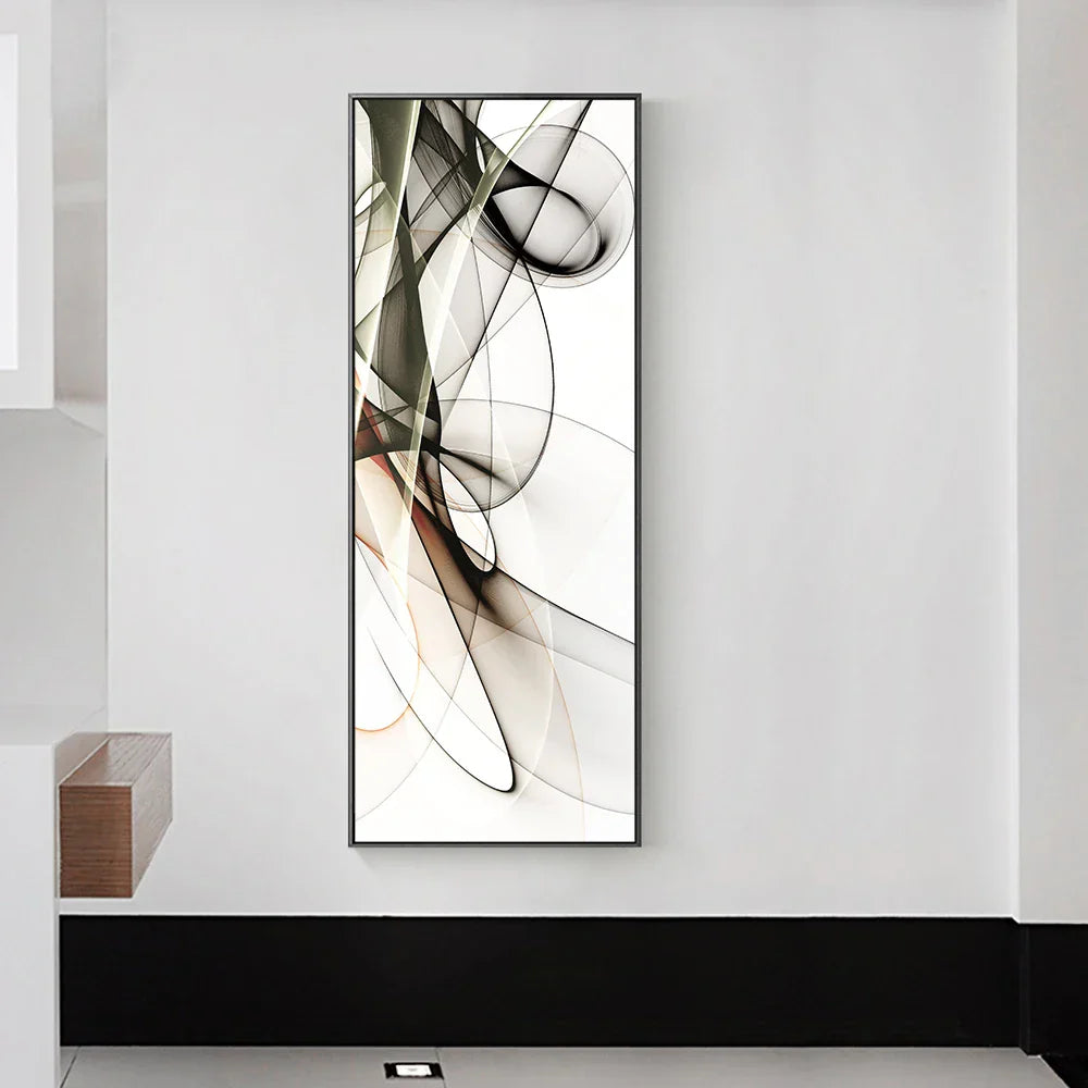 Minimalist Floating Ethereal Abstract Wall Art Fine Art Canvas Prints Pictures for Modern Apartment Living Room Home Office Art Decor | Skanto