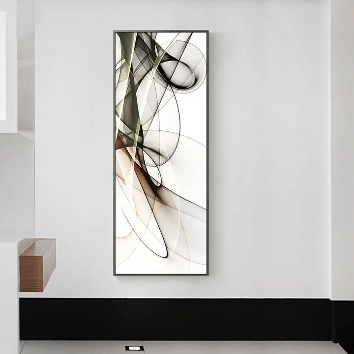 Minimalist Floating Ethereal Abstract Wall Art Fine Art Canvas Prints Pictures for Modern Apartment Living Room Home Office Art Decor | Skanto