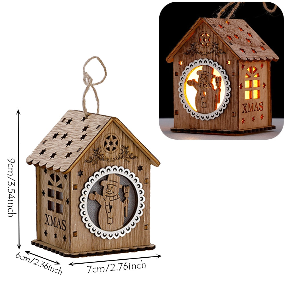 Skanto | DIY Tre Henge Dekor Glødende Lampe