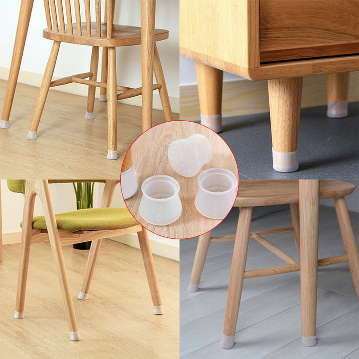 Anti-slip Silent Silicon Furniture Leg Cover Set | Skanto
