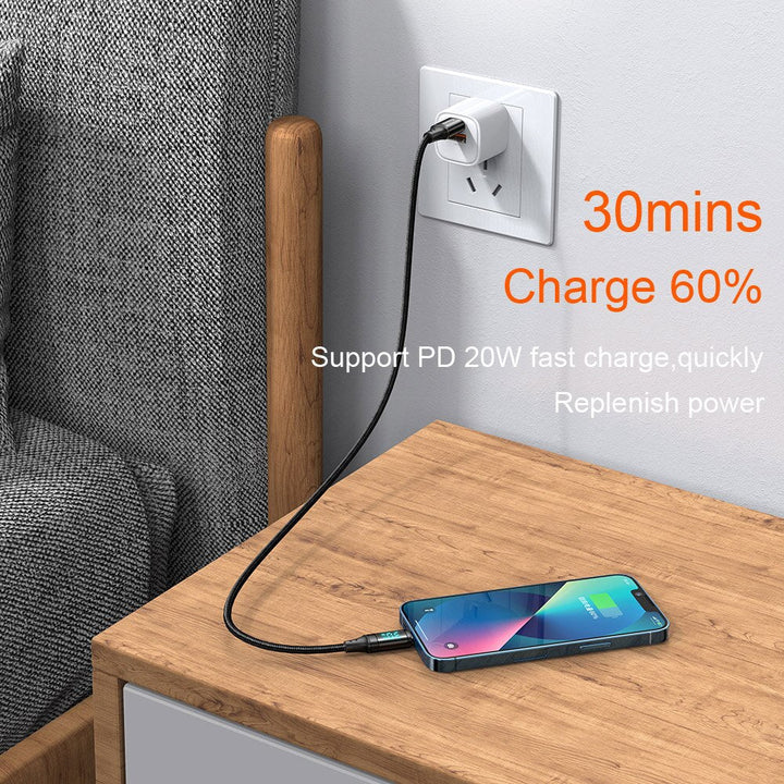 Skanto | Power Display Universal Hurtiglading Telefonkabel