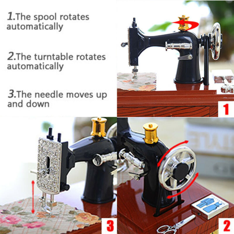 Skanto | Mini Craft Retro Symaskin Dekor