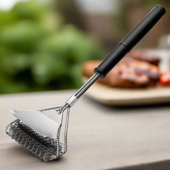 GrillMaster Borstenfreie Bürste – Sicher and effektiv für alle Grillroste