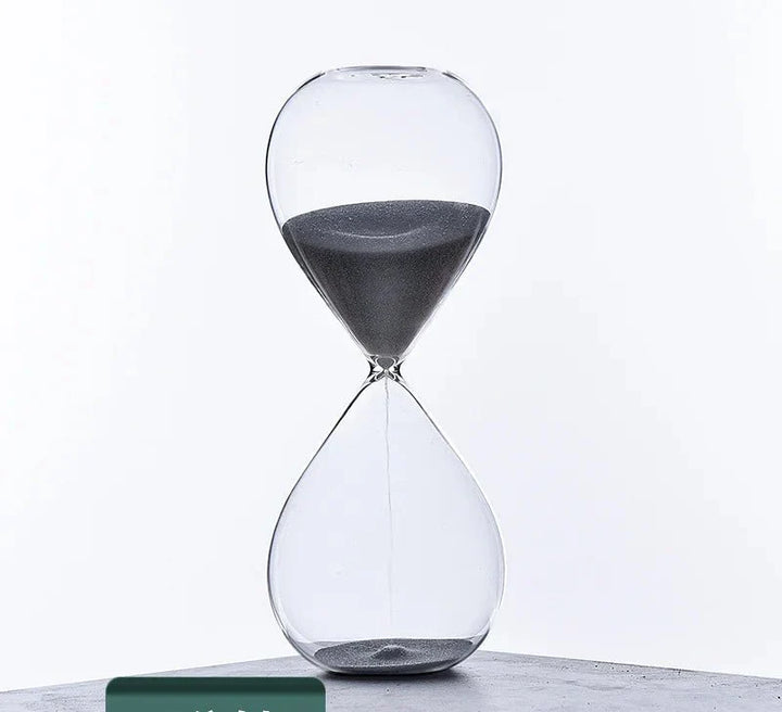 Skanto | Glass Sand Timer | Stilfull Dekorasjon med 5/10/30/60 Minutters Indikasjon