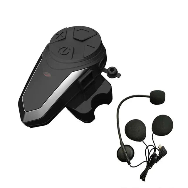 Skanto | Motorsykkelhjelm Bluetooth Intercom med FM & 1000m rekkevidde – RoadLink S3