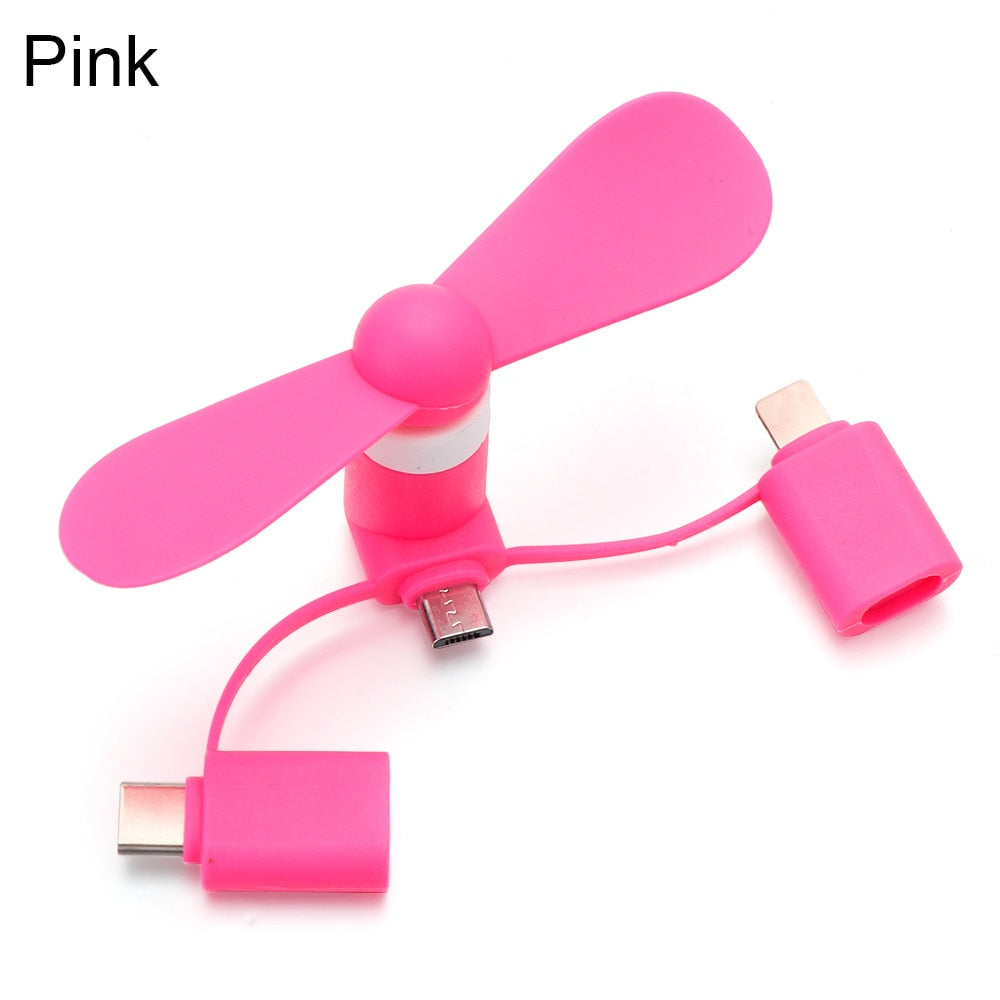 Skanto | Bærbar Mini Telefon USB Vifte
