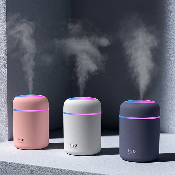 Skanto | Moderne H2O Luftfukter med Avslappende LED-belysning