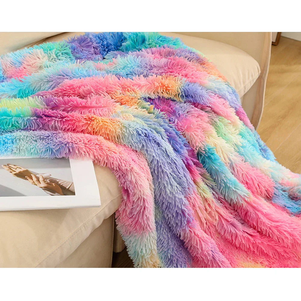 Skanto | Ultra Plush Koral Fleecepledd