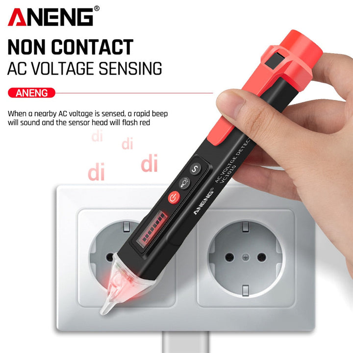 Skanto | Digital AC DC Spenning Detektorer Tester Penn