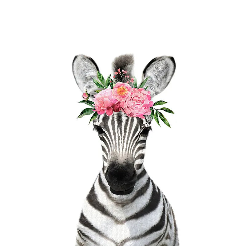 Cute Animal Wall Stickers for Kids Room Removable Peel and Stick Vinyl Wall Decals for Baby Room Creative DIY Wall Decor | Skanto