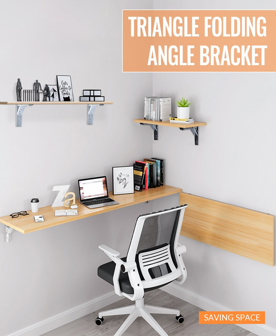 Skanto | Veggmontert Foldbare Hylleorganisator Brakett