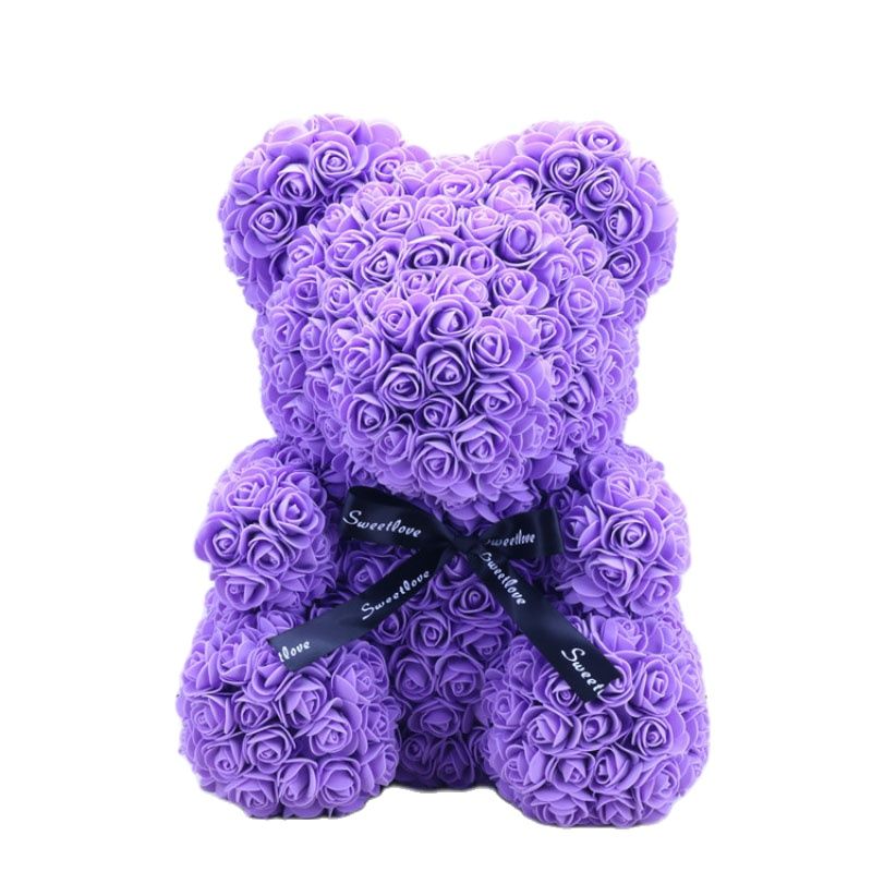 Skanto | Kunstige Rose Blomster Teddy Bjørn
