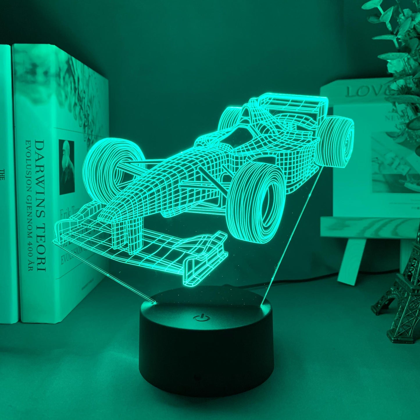 Norvo | Formel-1-3D-Illusjonslampe med fargemodus