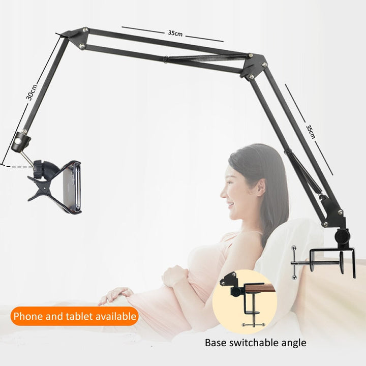 Skanto | Lang Arm Tung-Duty Skrivebordsmontering Tablettholder