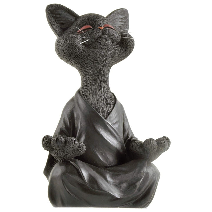 Whimsical Buddha Cat Figur Figur | Skanto