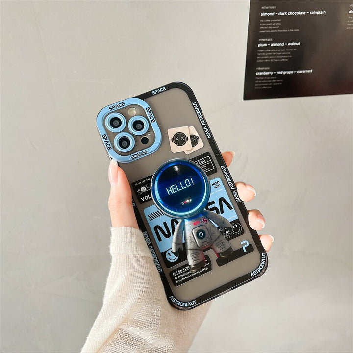 Skanto | Space Time Astronaut Kunstnerisk Telefondeksel