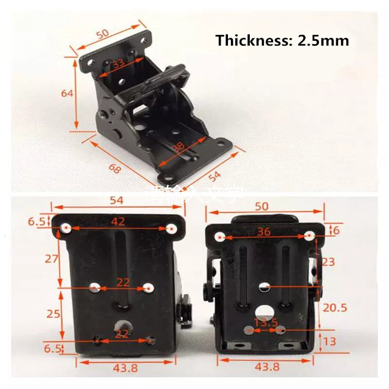 2Pcs FoldaSkantoe Selvfrikoblingshengsler | Skanto