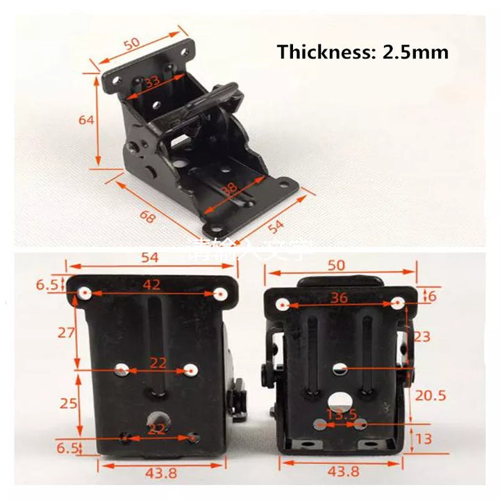 2Pcs FoldaSkantoe Selvfrikoblingshengsler | Skanto