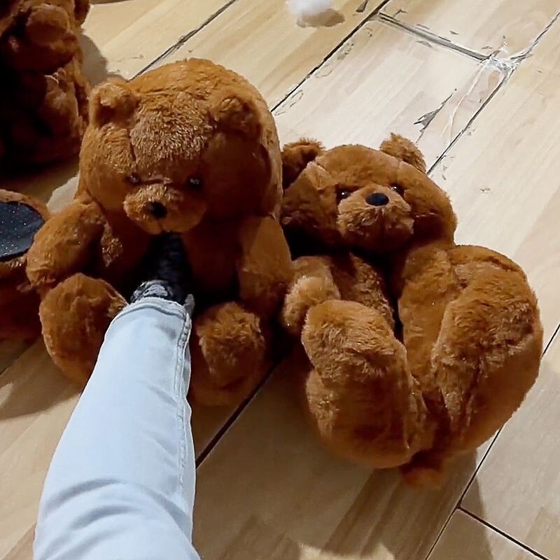 Skanto | Varm Bjørneklør Søte Hjemmeslippers