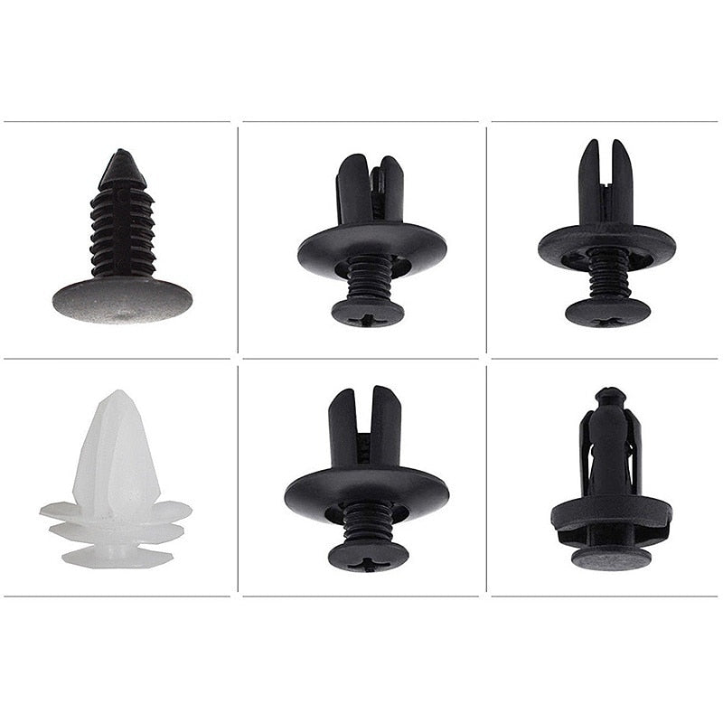 Skanto | 100stk Auto Festepinne Rivet Bumper Bil Kviste Kit