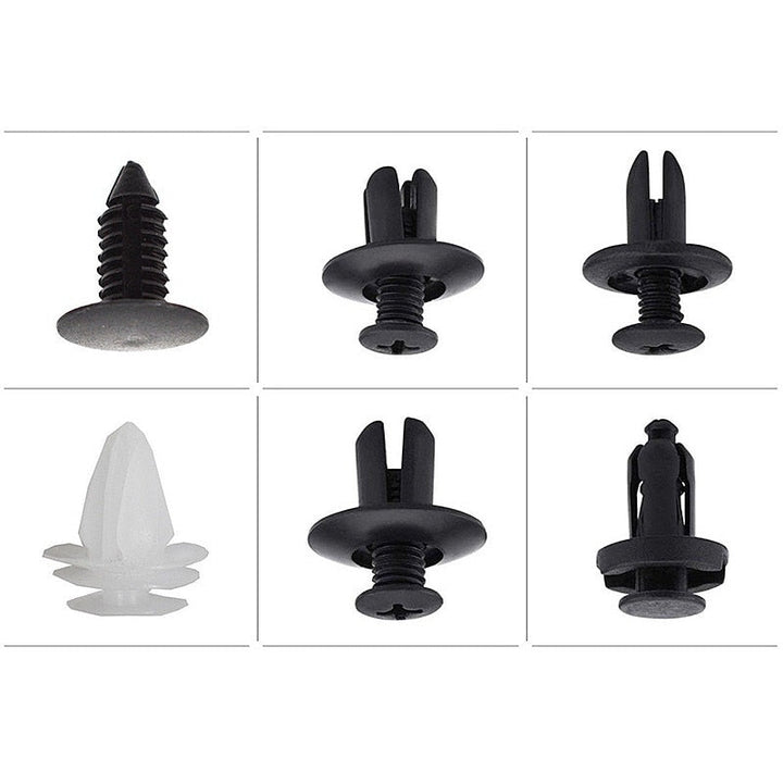 100stk Auto Festepinne Rive Bumper Bil Klips Sett | Skanto