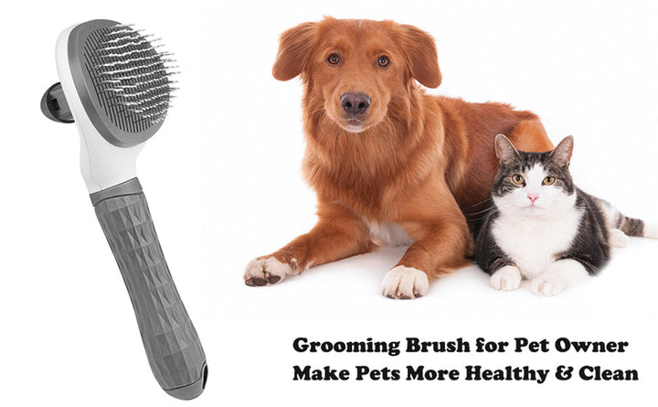 Pet Hair Grooming Brush | Skanto