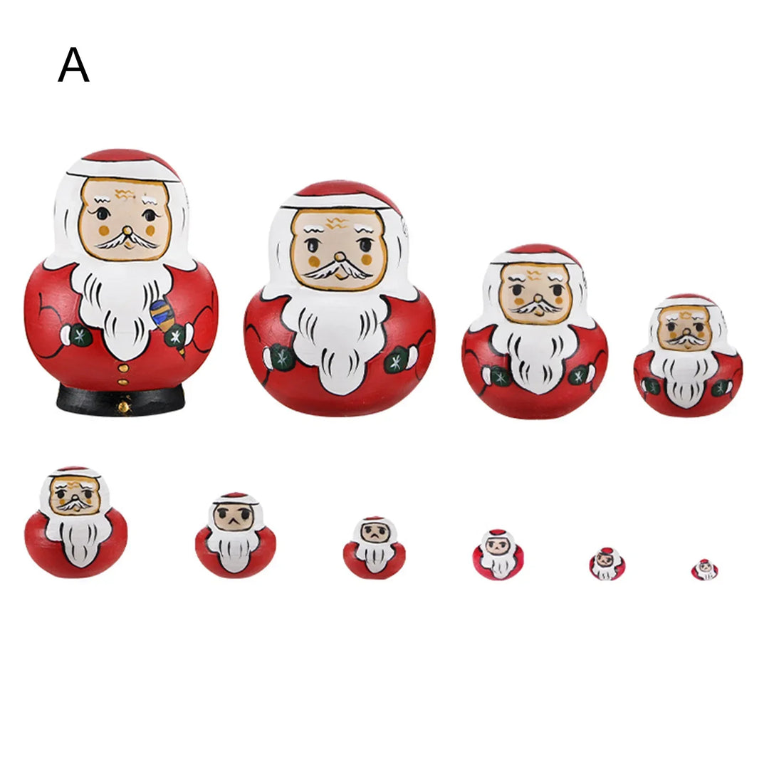 Skanto | 10 stykker/sett med tre russiske matryoshka dukker