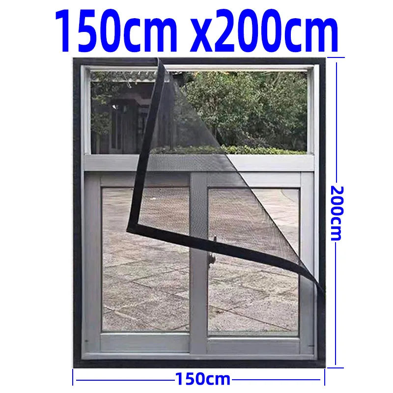 AdjustaSkantoe InvisiSkantoe Anti-Mosquito Washable Window Net | Skanto