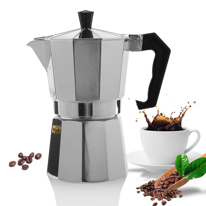 Skanto | Klassisk italiensk espresso-maskin for komfyren - 12 kopp moka-gryte