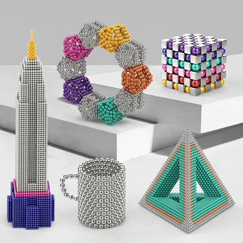 Norvo | Magnetisk Ball Sett for Kreativitet og Avslapning