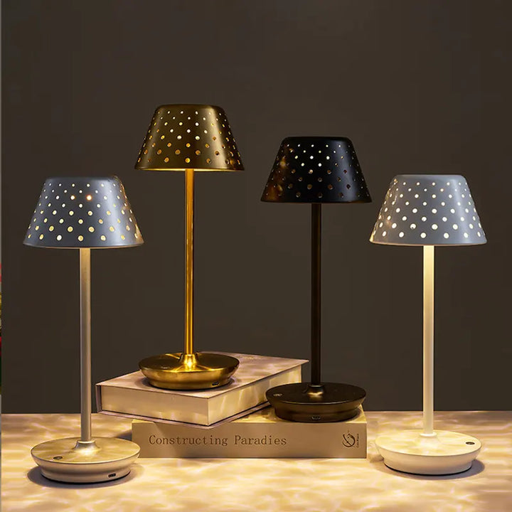 LuxeGlow – Portable LED Bordlampe for Moderne Interiør Skanto