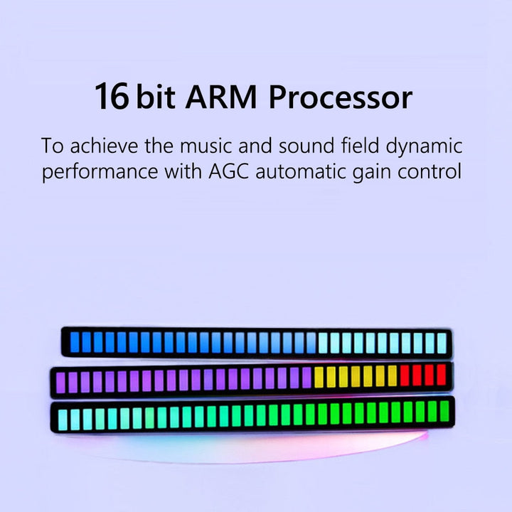RGB Lydkontroll Rhythm Gjenkjennelse Lyslist | Skanto