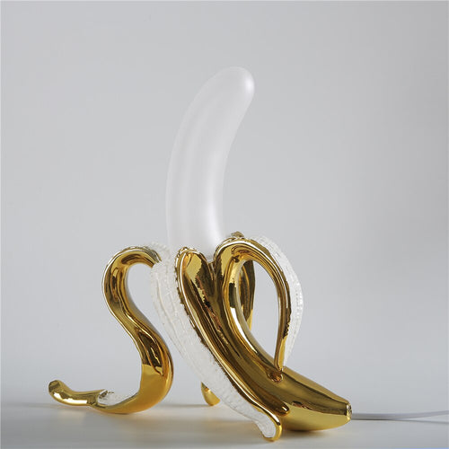 Skanto | GoldenBanana - Elegant Art Deco Bordlampe