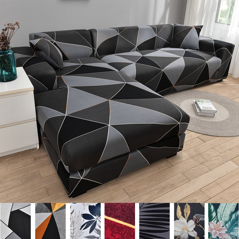 Moderne Skli-sikre Fargerik Elastisk Sofatrekk | Skanto