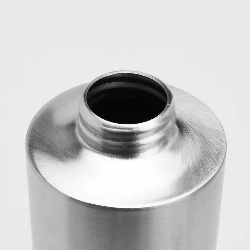 Norvo | Rustfritt stål flytende såpedispenser - Lotionpumpe for håndsåpe på kjøkken & bad, 250ml/350ml/550ml