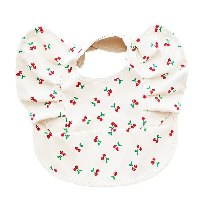 Norvo | Baby smekke med ermer – Vanntett spise smekke med fanglomme